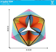 HeroCraft Zauberwürfel Anti-Stress-Spielzeug – Doppelseitiger Würfel für Logik, Spaß & Konzentration Mein Shop