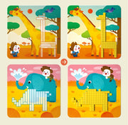 Puzzle Denken Jiugongge Eltern-Kind Brettspiel Spielzeug