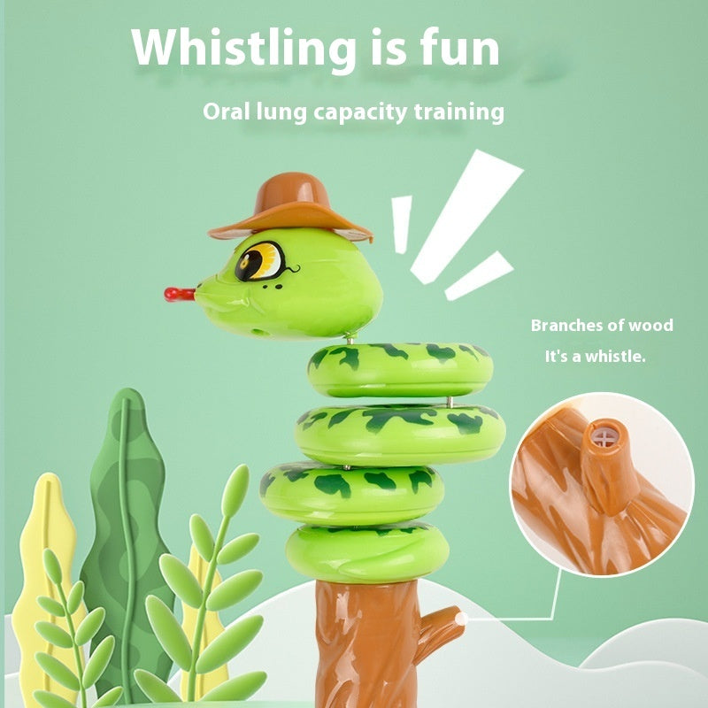 Whistle Twisted Snake Toy Balance rotierende Schaukel Kinder Spielzeug