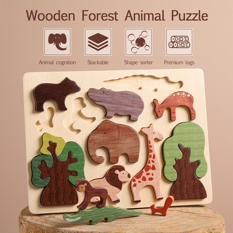 Kinder Tier Puzzle Spielzeug