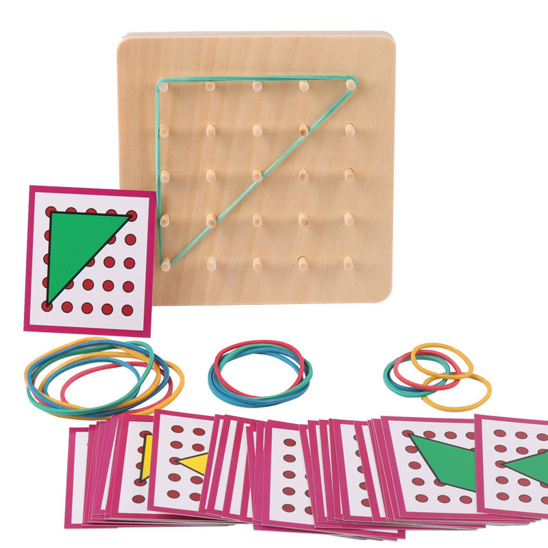 Geometrische kreative Lernspielzeuge für Kinder