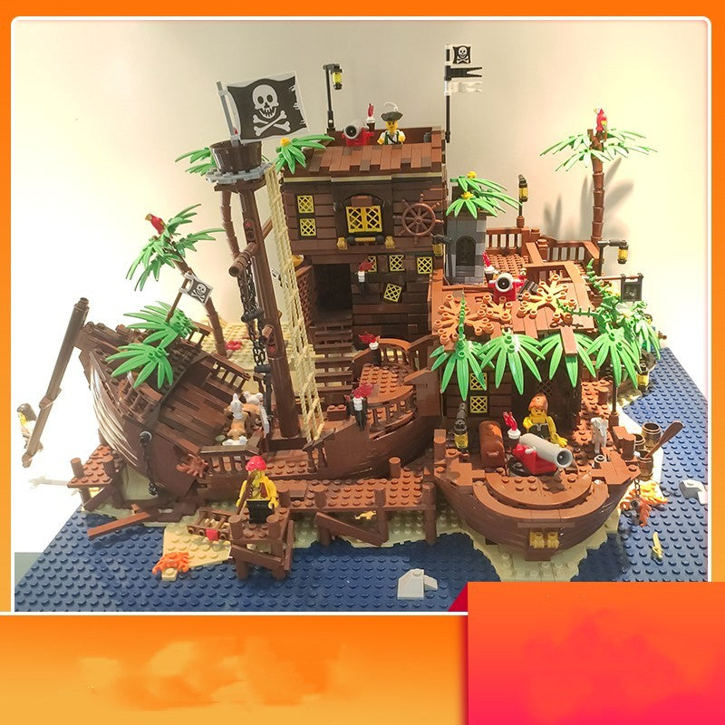 Große Captain Action Shipwreck Karibik Serie Montiert Spielzeug