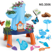 Kinder-Puzzle-Spielzeug zum Blumenpflanzen mit Geräuschen