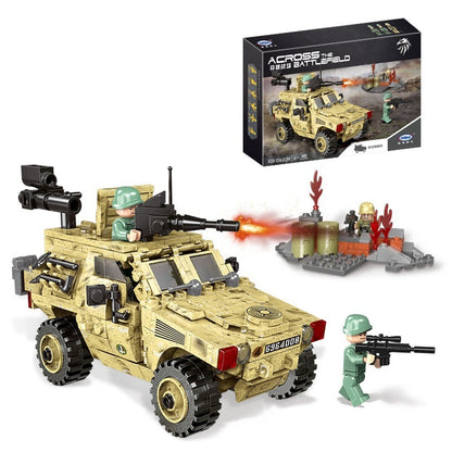 Rüstung Auto Kleine Partikel Montage Bausteine Modell Military SWAT Pädagogisches Spielzeug