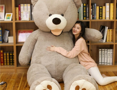 Verarbeitung export plüsch spielzeug bär teddybär Amerikanischen big bear leder shell fabrik direkt eine generation