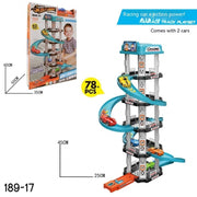 Track Toys Kinder große Auswurf Parkplatz Plastiks pielzeug
