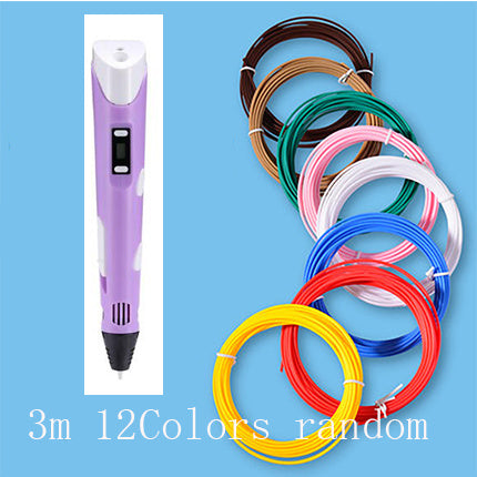3D stift (3D print pen) zwei generation graffiti 3D stereoskopischen pinsel kinder puzzle malerei spielzeug