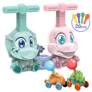 Kinder Inertial Power Ball Auto Wissenschaft Experiment Spielzeug Puzzle Spaß Inertial Power Auto Ball Kid Geschenk Dinosaurier Spielzeug