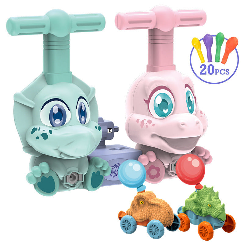 Kinder Inertial Power Ball Auto Wissenschaft Experiment Spielzeug Puzzle Spaß Inertial Power Auto Ball Kid Geschenk Dinosaurier Spielzeug
