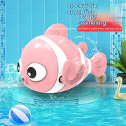 Baby Bades pielzeug Kinder spielen Wasser kleine gelbe Ente, die Wasser spielt Kleine kleine Ente kleine Schildkröte