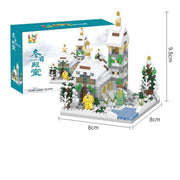 Micro-körnige Bausteine Diy Scenic Gebäude Spielzeug