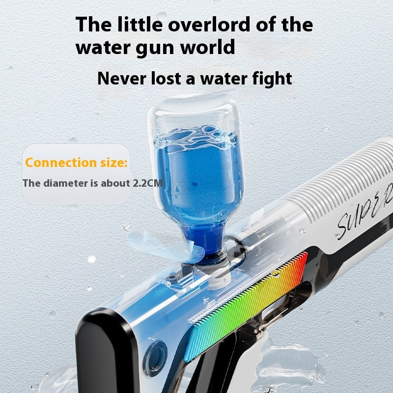 Automatische Fütterung elektrische Wasser pistole Kinder spielen mit Wasser Spielzeug