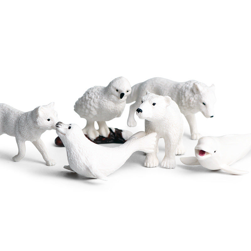 Tier Spielzeug Solide Mini Modell Set