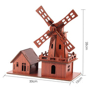 3D Drei dimensionale Holz puzzle Modelle Kinder-DIY-Spielzeug