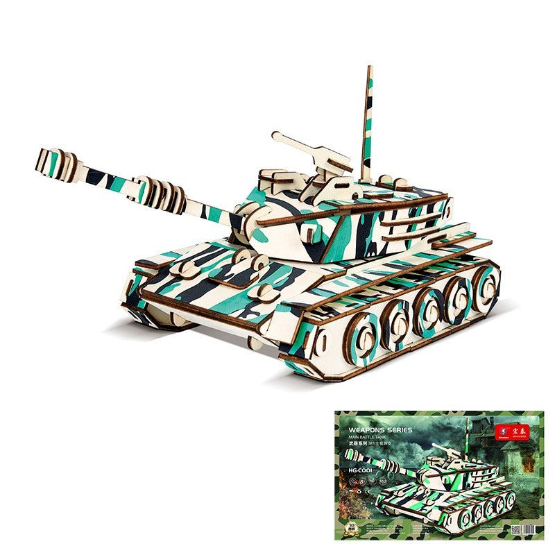 Kreative Holz 3D Puzzle Spielzeug
