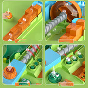 "Kinderspieltischspielzeug für Dschungel-Abenteuer-Ballbahn-Puzzle"
