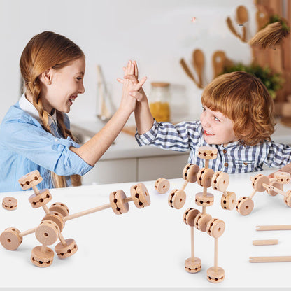 Diy Perlen Zelt Schloss blockiert Kinder pädagogisches Baustein Spielzeug