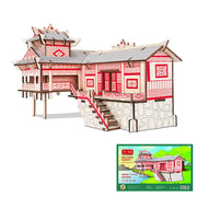 Holz Puzzle Modell 3D Drei-dimensional kinder Pädagogisches Spielzeug