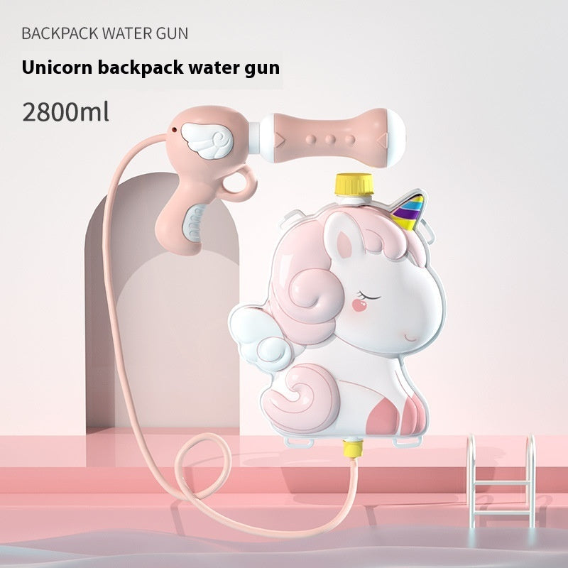 Kinder Cartoon Rucksack Wasser pistole Wasser Strand Spielzeug