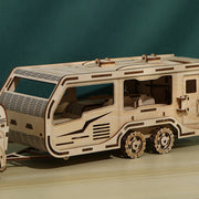 3D RV Puzzle DIY Holz Kinder kreatives Spielzeug