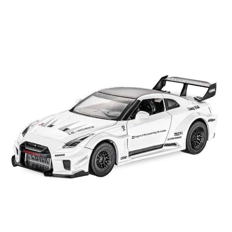 Aluminium-Auto-Modell-Ornamente Acousten-optisches Power-Control-Spielzeug