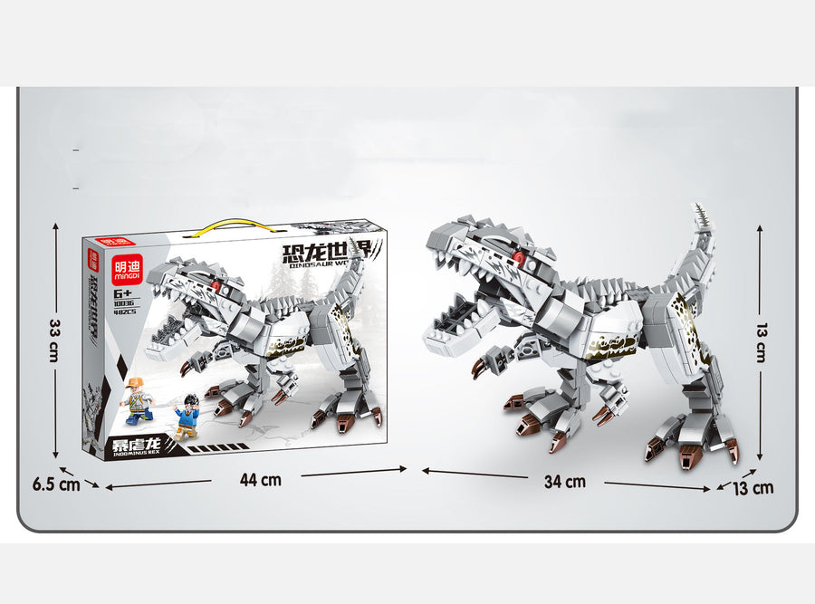 Dinosaurier Welt kinder Puzzle Montiert Gebäude Block Spielzeug