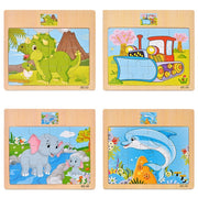 mytooy Holzpuzzle 12-teilig