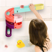 Kinder Bad Spielzeug Wand Saugnapf Marmor Rennen Run Track Bad Badewanne Baby Spielen Wasser Spiele Spielzeug Kit für Kinder