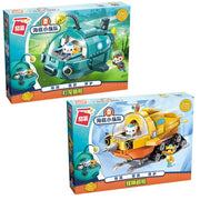 "Kinderspielzeug aus Bauklötzen"