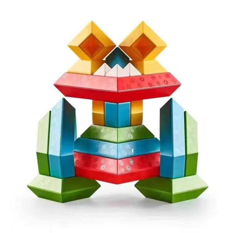 Neue Vielzahl Gebäude Block Turm kinder Weisheit Montiert Pädagogisches Spielzeug