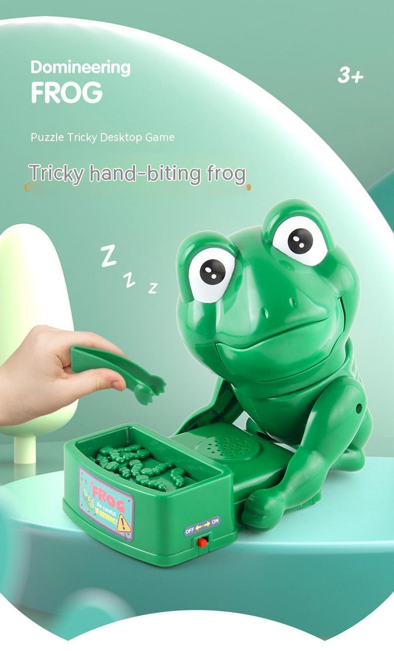 Kreatives Biss elektrisches Froschs pielzeug