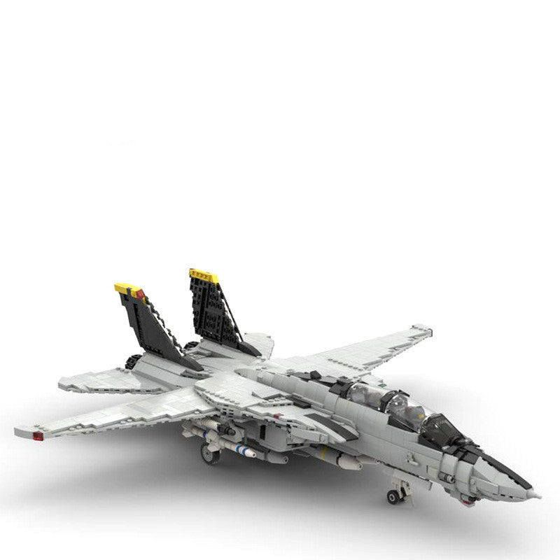 Grumman F-14 Zusammengebautes Bauklötze Flugzeug