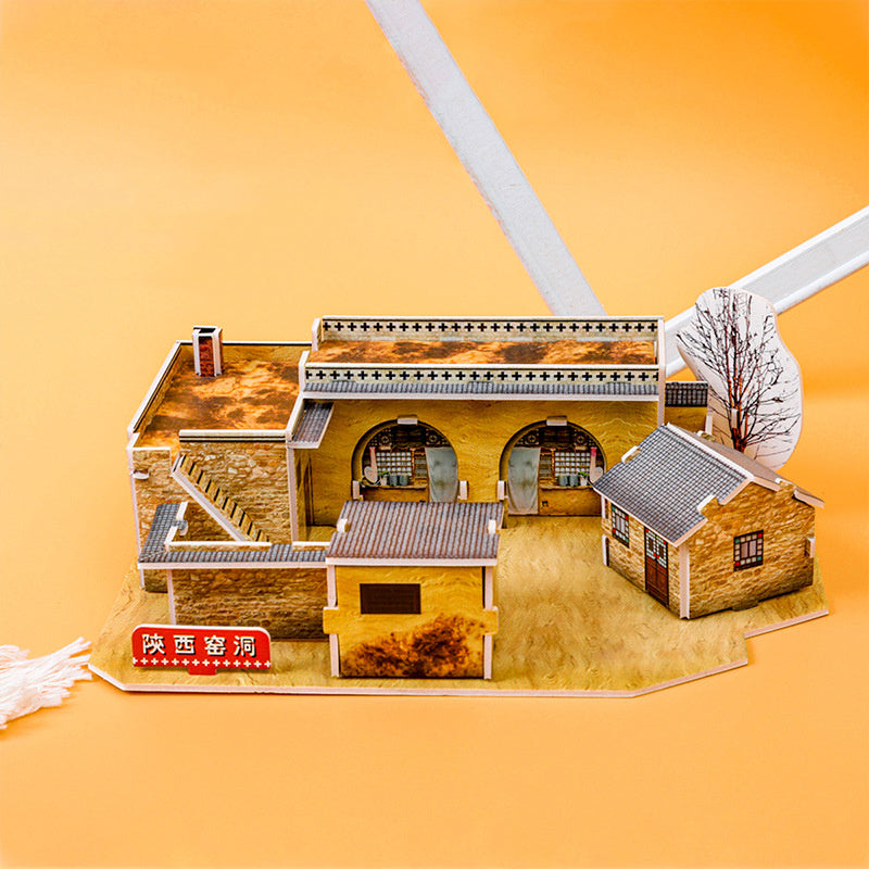 Mode handgemachte DIY-Modell Puzzle-Spielzeug