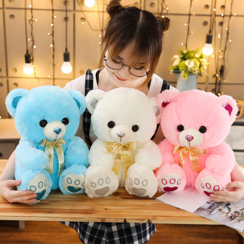 Niedliche Teddybär Puppe Plüschtiere Girly Herz