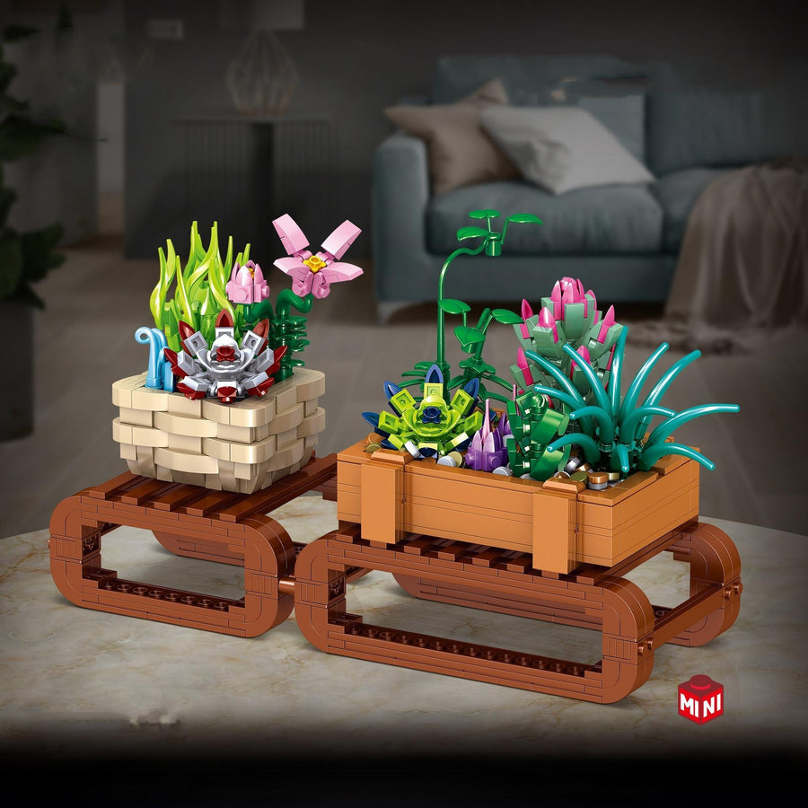 Bausteine Blume Kreative Montage DIY Spielzeug