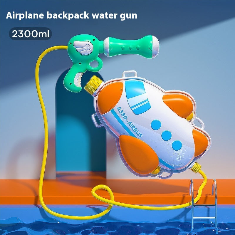 Kinder Cartoon Rucksack Wasser pistole Wasser Strand Spielzeug
