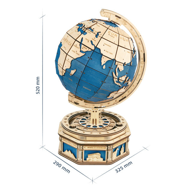 mytooy 3D Holzpuzzle Globus