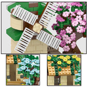 Kleine Micro Partikel Puzzle Blöcke Blume Spielzeug Geschenk Ornamente