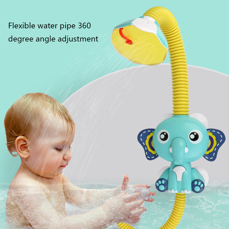 Bad Spielzeug Baby Wasserspiel Elefanten Modell Wasserhahn Dusche elektrisches Wasser Spray Spielzeug für Kinder Schwimmen Bad Baby Spielzeug
