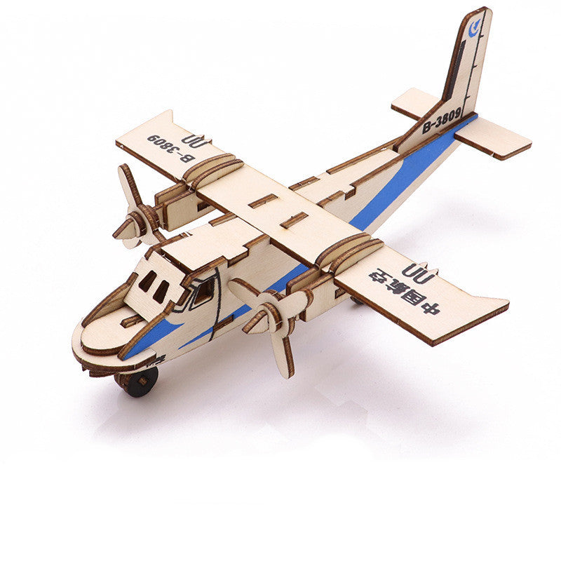 Kinder Pädagogisches Holz Drei-dimensional Puzzle Spielzeug