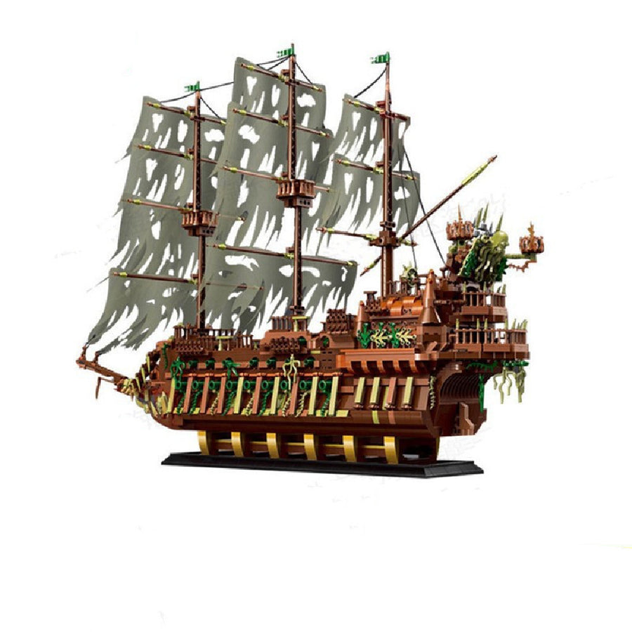 "Kinder Neue Puzzle-Bausteinspielzeuge Piratenschiff"
