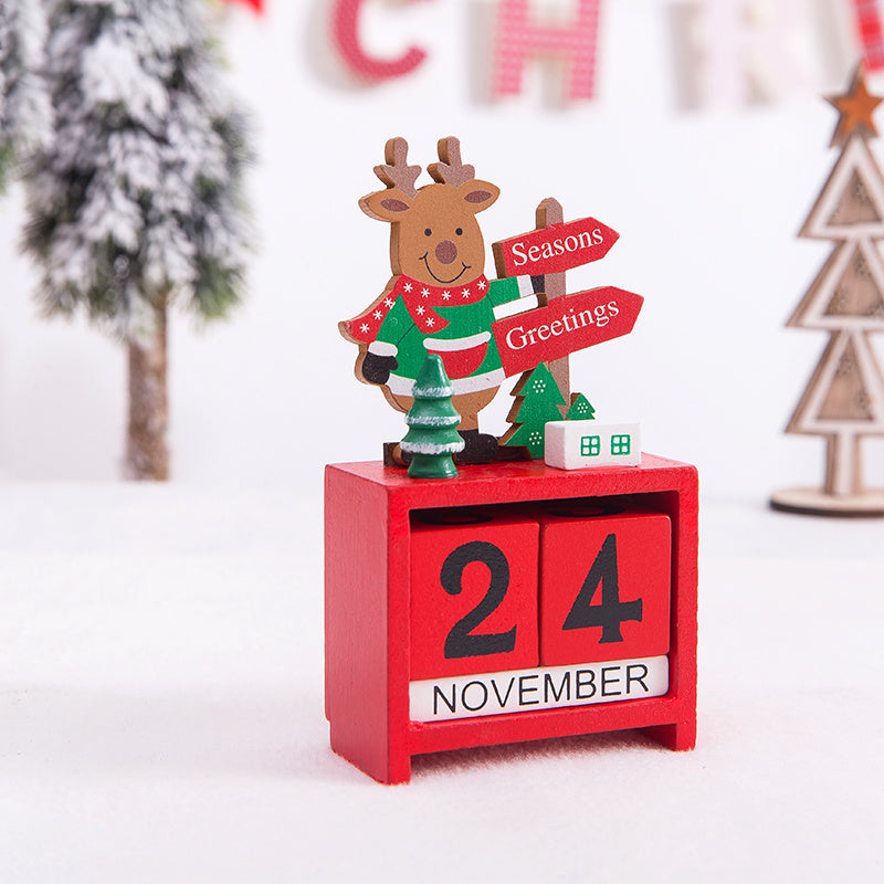 Weihnachten geschenk kalender szene dekoration spielzeug