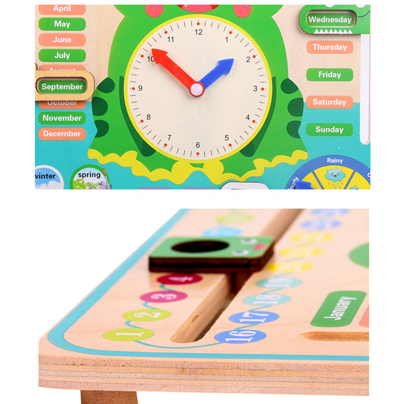 mytooy Montessori Jahresuhr Lernspielzeug