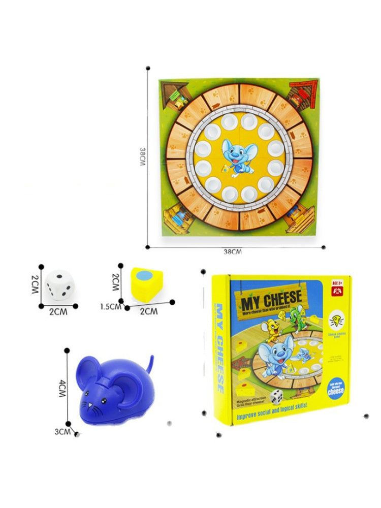 Maus schnappt sich Käse-Farb kognition Früh bildungs spielzeug