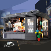 Street View Serie Pädagogisches Spielzeug Montage Und Einfügen Kleine Partikel Bausteine