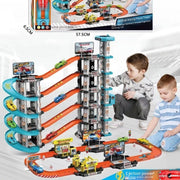 Track Toys Kinder große Auswurf Parkplatz Plastiks pielzeug