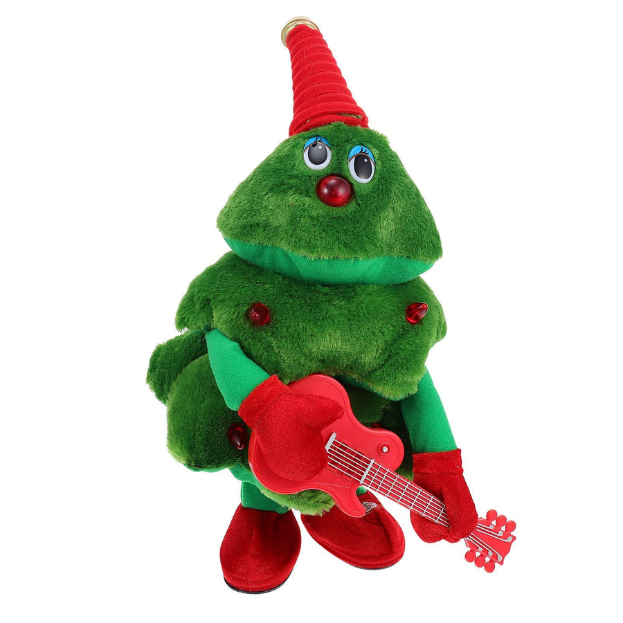 Elektrisches Plüsch tier Weihnachts baum kann elektrisches Spielzeug Singen und Tanzen