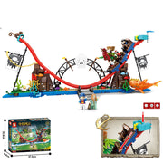 Ganze Set Von Pirate Schiff Schatz Brust Montage Block Spielzeug
