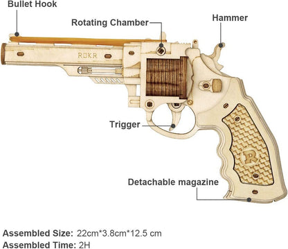 Robotime Gun Blocks Modell Buliding Kit Spielzeug Geschenk für Kinder Kinder Jungen Geburtstags geschenk