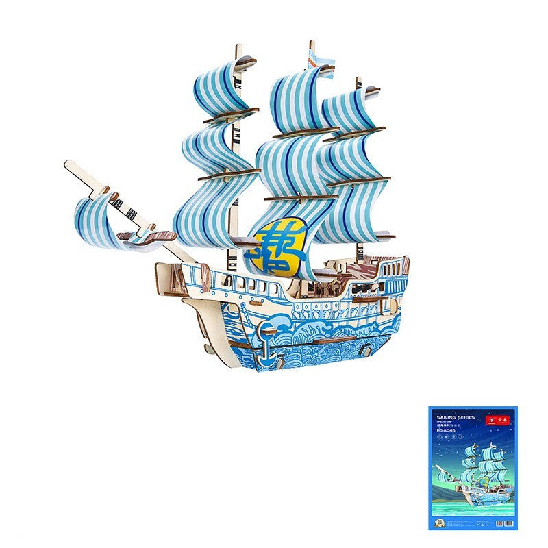 Kreative Holz 3D Puzzle Spielzeug